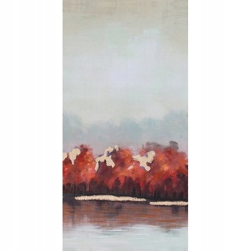 RĘCZNIE MALOWANY OBRAZ NA PŁÓTNIE 30X60CM