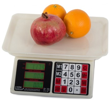 WAGA SKLEPOWA ELEKTRONICZNA KALKULACYJNA 40kg 2g