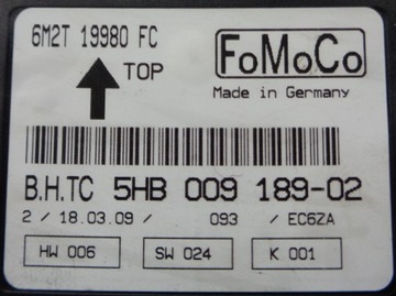 FORD GALAXY MK3 09 R MODUL TOPENÍ