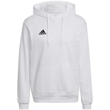M Bluza męska adidas Entrada 22 Hoody biała HG6302