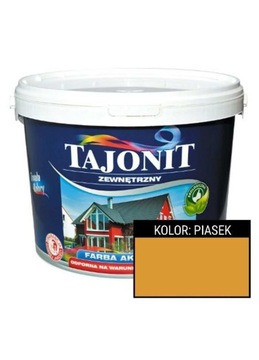 TAJONIT - akrylowa farba zewnętrzna PIASEK | 1l