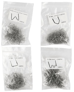 Степлер для пластика Сварочный аппарат Паяльник для пластика + 400 шт скоб