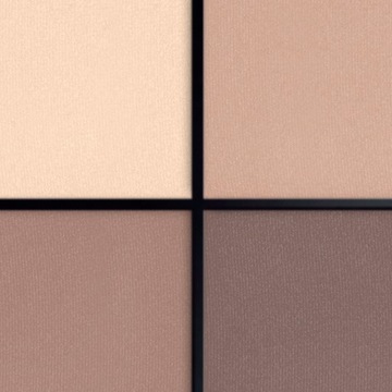 ISADORA EESHADOW QUARTET 01 MUDDY NUDES