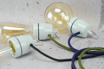 керамический патрон e27 LOFT дизайн паук лампа HIT