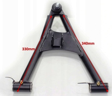 КПЛ. РЫЧАГ УПРАВЛЕНИЯ ПЕРЕДНИЙ НИЖНИЙ ЛЕВ Diablo Fuxin 150/200cc