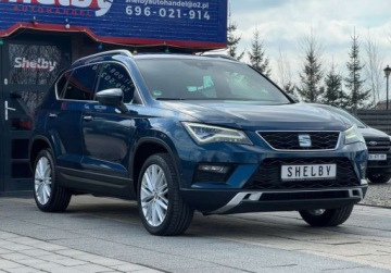 Seat Ateca SUV 1.5 EcoTSI 150KM 2018 Seat Ateca 1.5TSI 150KM DSG Xenon Led Navi Kamera Klima Pol Skora OPLACONY, zdjęcie 4