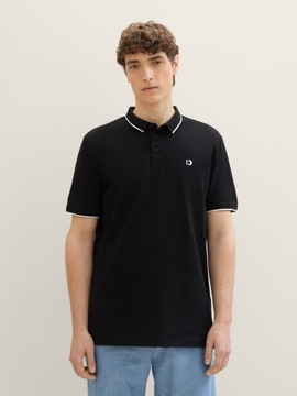 Denim Tom Tailor Basic Polo Shirt - Black