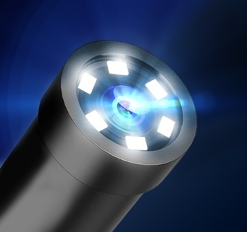 Камера для осмотра эндоскопа, длинный кабель, 2 м. Светодиодные индикаторы USB Type-C