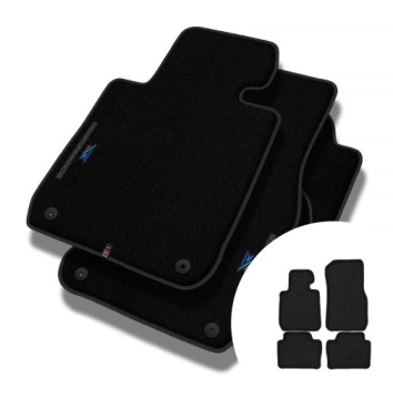 Velurové koberce Performance Premium pro Bmw řady 3 F30 2012-2018