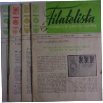 Filatelista nr 3,8,9,10,23,24 z 1983 roku