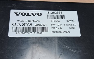 VOLVO C70 MODUL STŘECHA 31252663