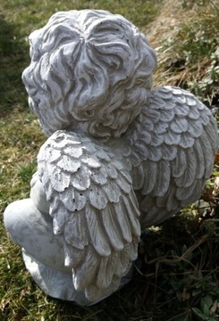 Садовая статуя, бетонная фигурка ангела, большая
