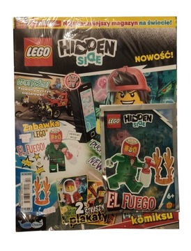 Magazyn LEGO Hidden Side Minifigure Czasopismo - 02/2020 - El Fuego