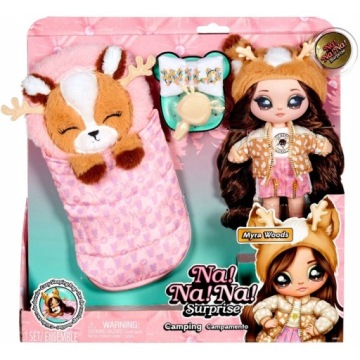 NANANA SURPRISE CAMPING DOLL MYRA WOODS + АКСЕССУАРЫ