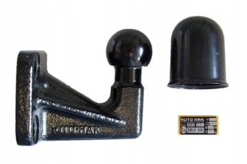 KULA FLANSZOWA haka Odkuwka 3.5T 4 śruby 83x56 mm