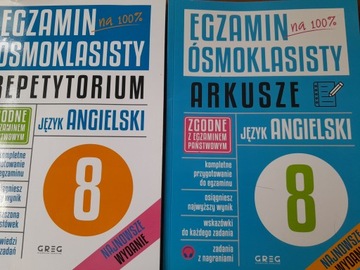 EGZAMIN ÓSMOKLASISTY ANGIELSKI REPETYTORIUM ARKUSZ