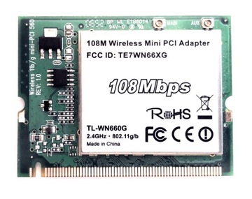 TP-Link karta Wi-Fi miniPCI 108Mb/s TL-WN660G 093