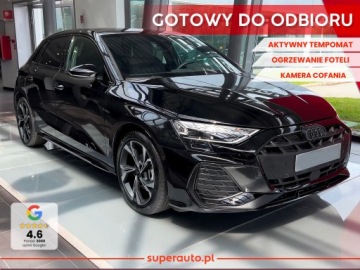 Audi A3 8Y Sportback Facelifting 1.5 35 TFSI 150KM 2026 AUDI A3 35 TFSI S Line Sportback Hatchback 1.5 (150KM) 2026