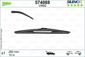 Pióro wycieraczki SILENCIO REAR 574088