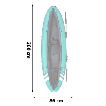 Насосное весло для каяка Bestway Hydro-Force Ventura Elite на 1 человека