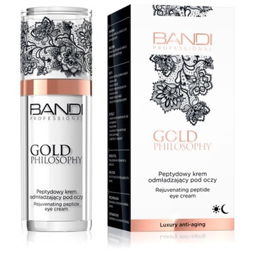 BANDI GOLD Peptydowy krem odmładzający pod oczy
