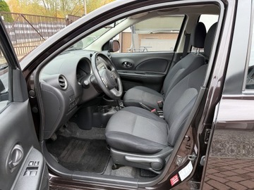 Nissan Micra IV Hatchback 5d 1.2 80KM 2011 Nissan Micra TYLKO 134tyśkm 1WŁAŚCICIEL 1.2B CLIMATRONIC 2011 ZADBANA Tekna, zdjęcie 22