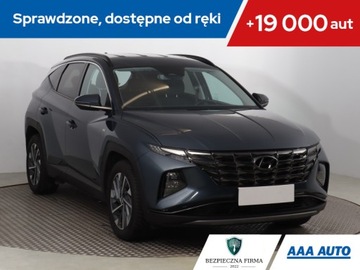 Hyundai Tucson IV SUV 1.6 T-GDI 48V 150KM 2023 Hyundai Tucson 1.6 T-GDI 48V MHEV, Salon Polska