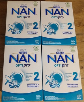 NESTLE NAN OPTIPRO 2 650г ДЕТСКОЕ МОЛОКО С 6 МЕСЯЦЕВ