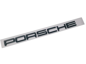 Emblemat napis do Porsche kolor Black Matte