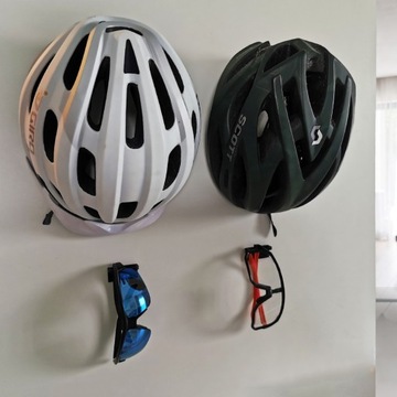 Настенная вешалка для очков для шоссейного велосипеда MTB UNIVERSAL белая