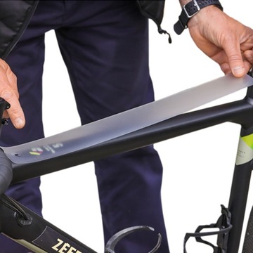 Osłona na ramę Zefal Skin Armor Matt bezbarwna XL