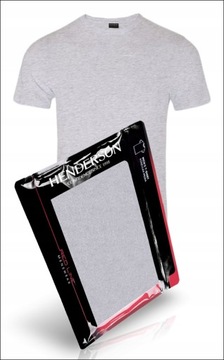 Henderson T-Shirt Bosco 18731 Szary Regular Fit