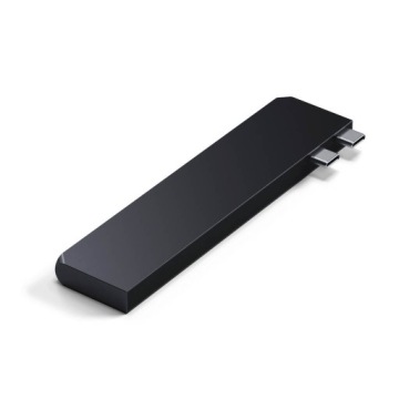 Satechi Pro Hub Slim с двумя USB-C для MacBook USB, HDMI, USB-A, SD/microSD