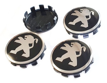 PEUGEOT DEKIELKI KAPSLE DO ALUFELG ATT 56mm/54mm