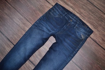 REPLAY LENRICK SLIM FIT SPODNIE SKINNY JEANS 29/34