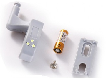 Lampka led do szafki na zawias 3 led