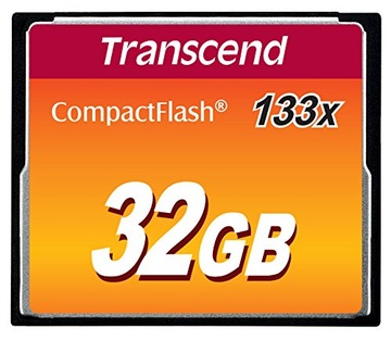 TRANSCEND 32 ГБ CF Compact Flash 133x 30 МБ/с UDMA4