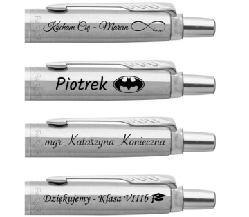 Parker Parker Jotter Steel с гравировкой