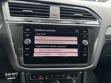 Volkswagen Tiguan II SUV 2.0 TSI BlueMotion Technology 220KM 2018 Volkswagen Tiguan 2.0 TSI 220KM R-line, ASO, Salon, zdjęcie 17