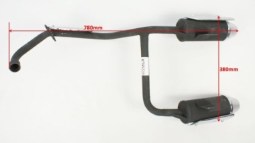 ГЛУШИТЕЛЬ ATV 110 ДВОЙНОЙ ДИФФУЗОР HB