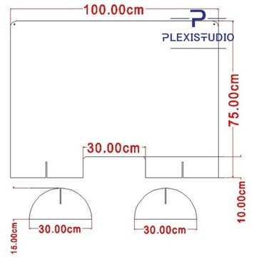 АНТИВИРУСНАЯ КРЫШКА ЗАЩИТНОЕ СТЕКЛО 100х75 4ммПЛЕКСИ