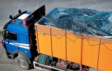 Прочная сетка с оплеткой для контейнера и прицепа для фиксации груза