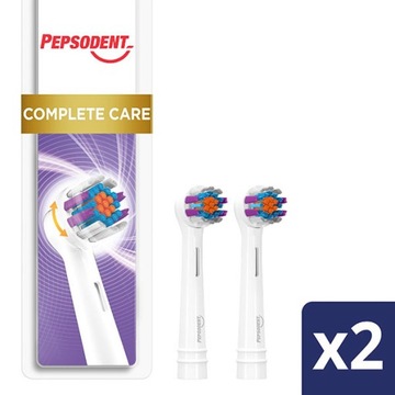 PEPSODENT Complete Care wymienna szczoteczka 2szt do ORAL-B