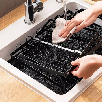 ДРЕНАЖ ДЛЯ СУШКИ ПОСУДЫ С ДВУХУРОВНЕВЫМ СЛИВОМ