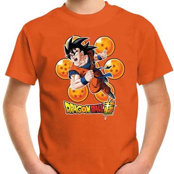 T-SHIRT KOSZULKA DLA DZIECKA DRAGONBALL 116 SUPER JAKOŚĆ