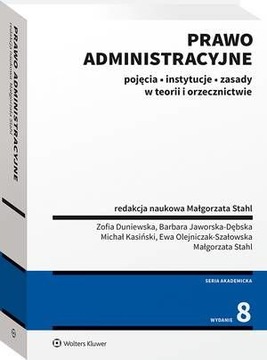 PRAWO ADMINISTRACYJNE. POJĘCIA, INSTYTUCJ.. EBOOK