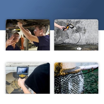 КАМЕРА ДЛЯ ПРОВЕРКИ МАСТЕРСКОЙ ЭНДОСКОП ДВОЙНОЙ 10M IP67 + TF-карта 32G