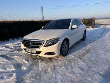 Mercedes Klasa S W222 Limuzyna 400 333KM 2016 Mercedes-Benz Klasa S W222 S 400 Biala perla matowa 4 matic Zadbane au, zdjęcie 10