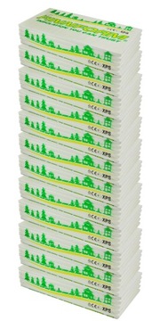 Styrodur 4cm XPS FINNFOAM płyty kraw. frez Styropian XPS 96szt. 69,36m2
