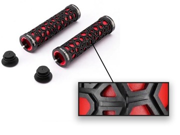 Велосипедные ручки Ручки на руль RockBros 2017-14ARD Red
